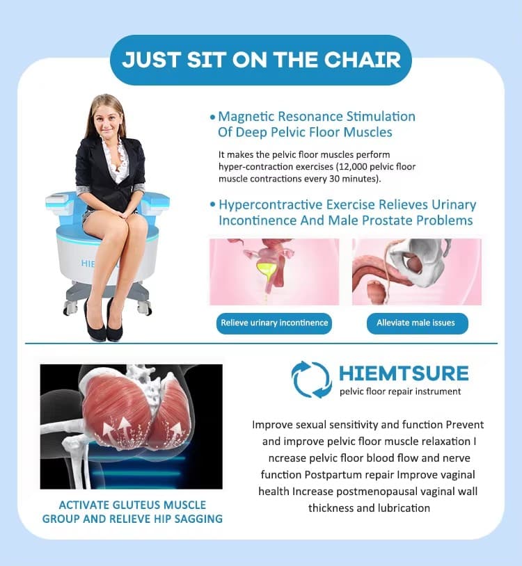 Ergonomic design HIEMTSURE Slimming Chair 11