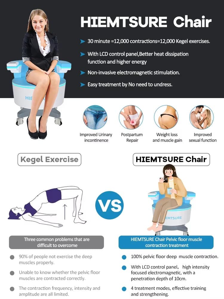 Ergonomic design HIEMTSURE Slimming Chair 14