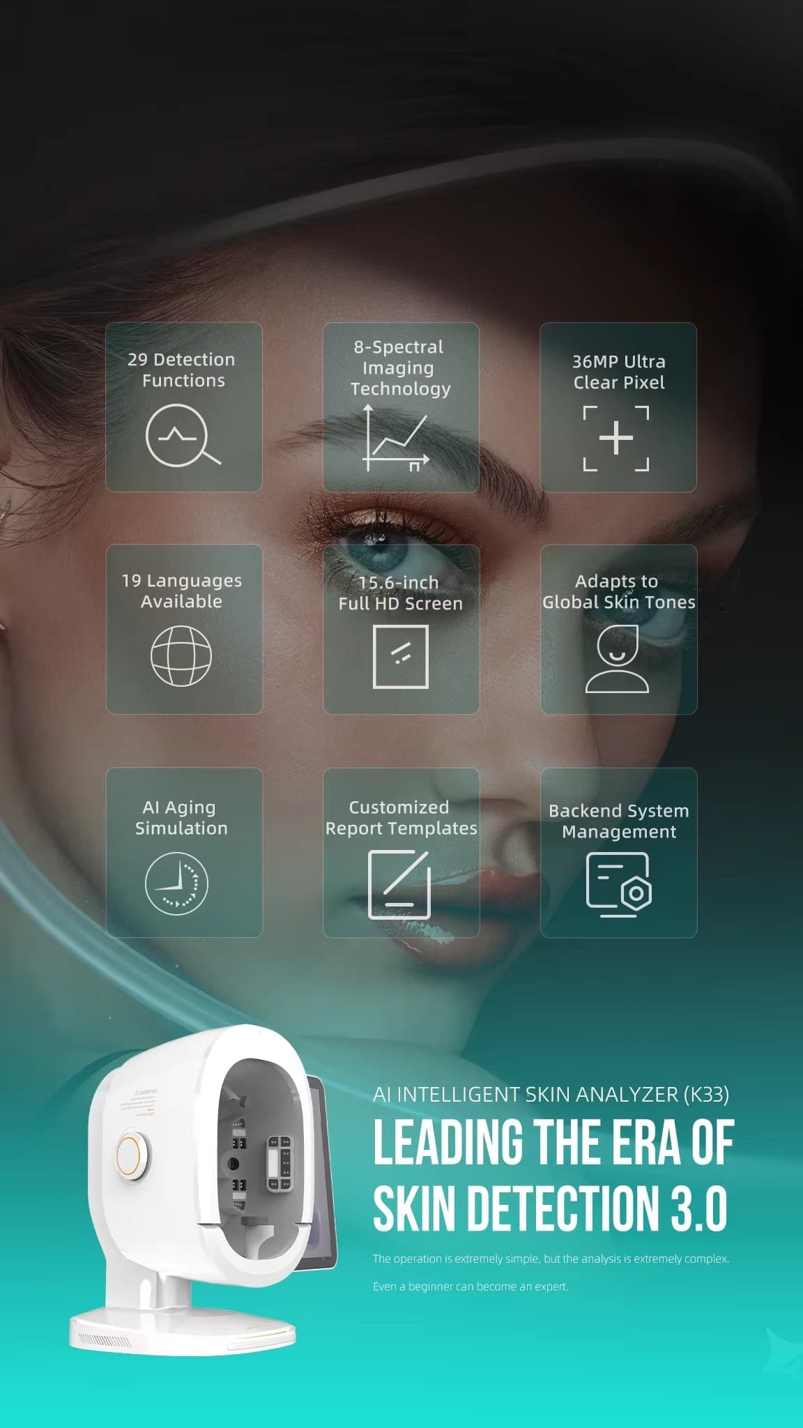 Skin Analyzer Machine  9