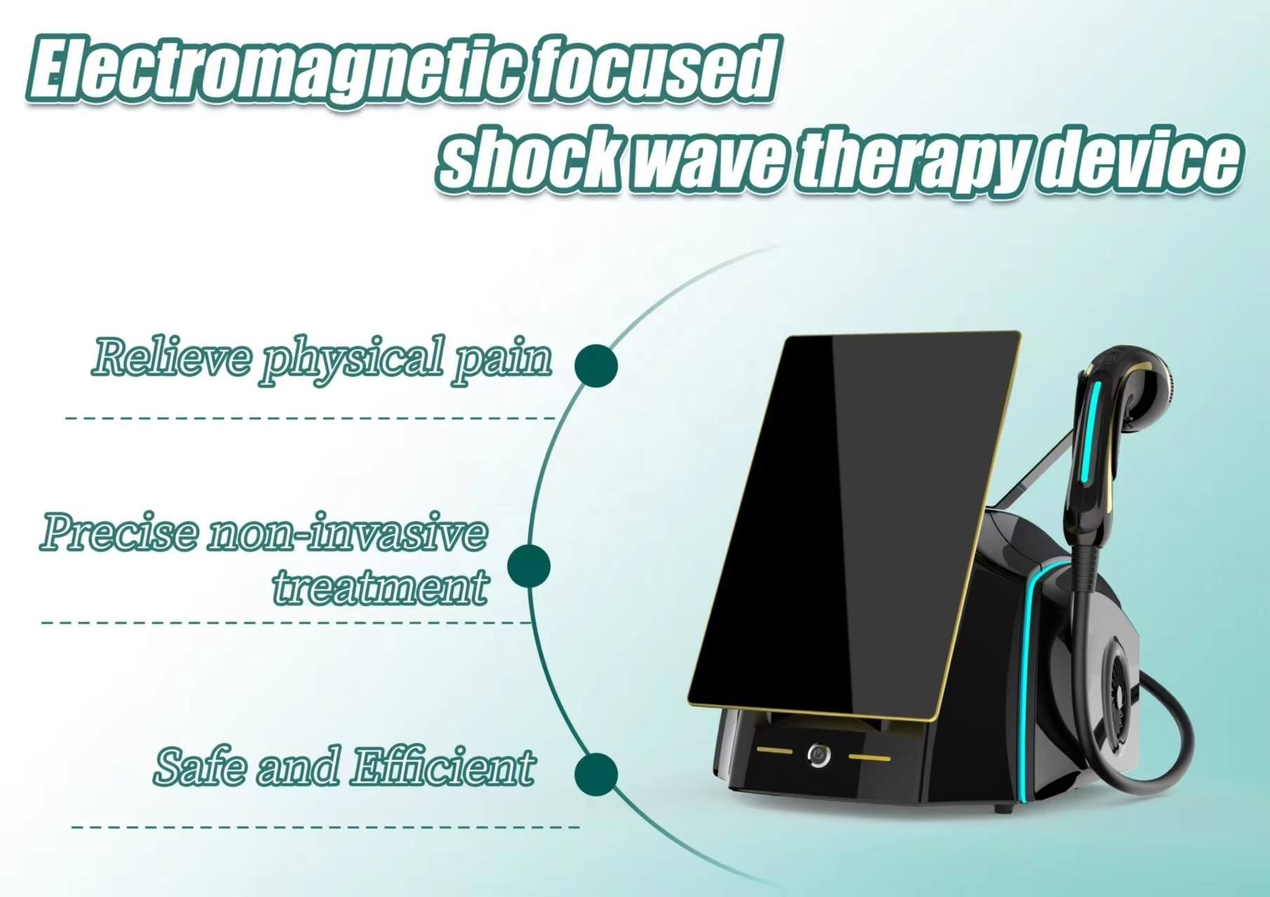 Physiotherapy Electromagnetic Focused Shockwave Therapy Machine  5