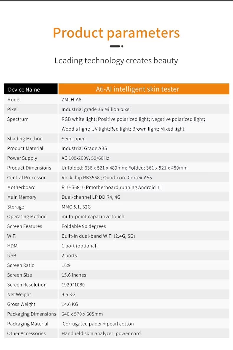 Skin Analyzer 11