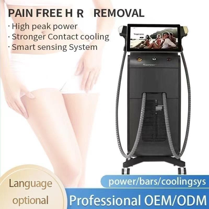 Soprano Titanium Diode Laser Hair Removal Machine 5