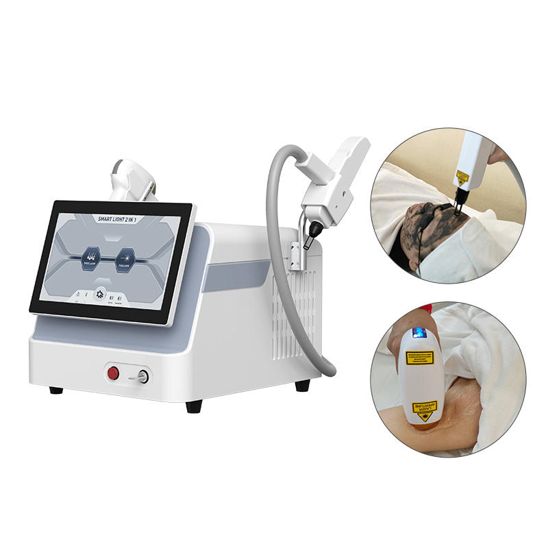 Professional 2 in 1 Picosecond Laser Machine 808nm Diode Hair Removal